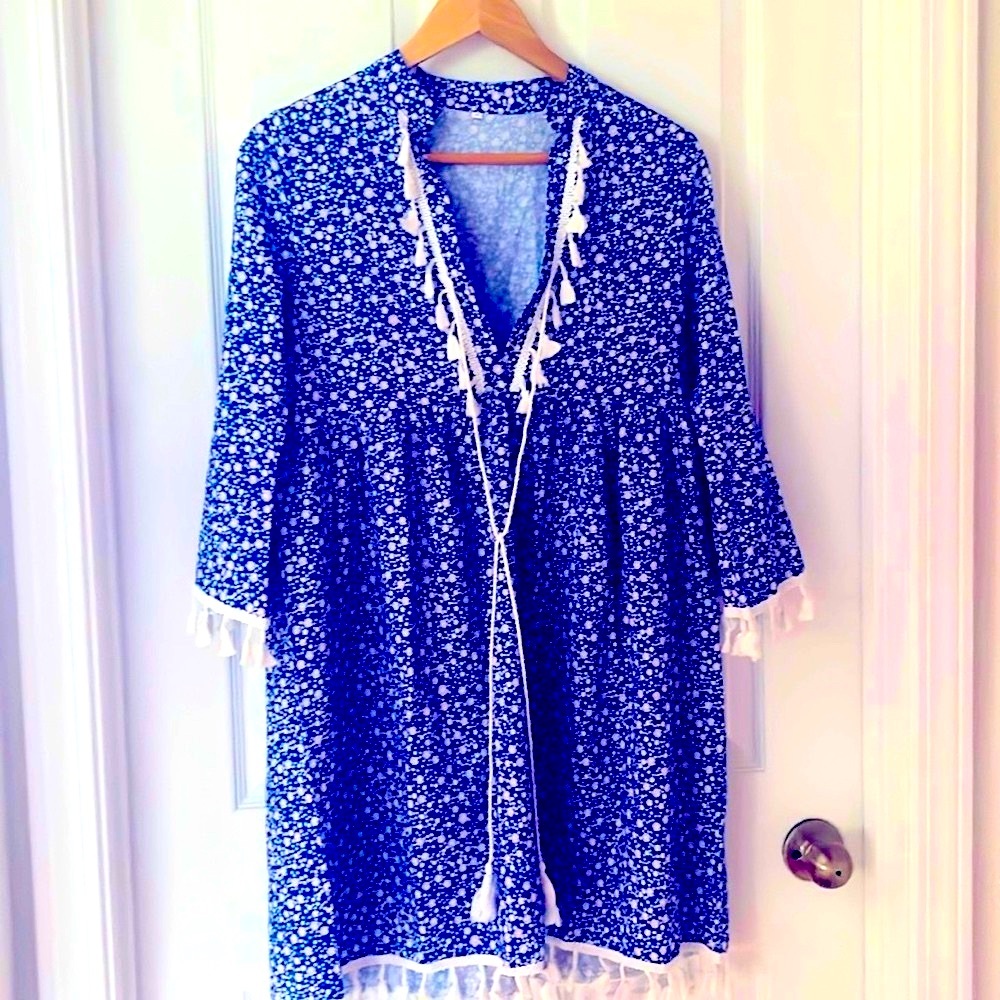 Baby doll Dress with fringe